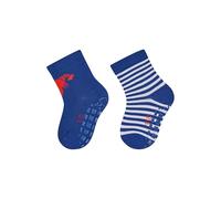 Sterntaler ABS Socken Doppelpack Krebs - Baby- und Kinder ABS Socken im Doppelpack mit Krebs- und Ringel-Motiv, rutschfest
