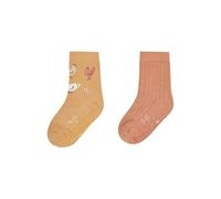 Sterntaler 2er-Pack ABS-Socken Hühner Rippqualität 17 braun
