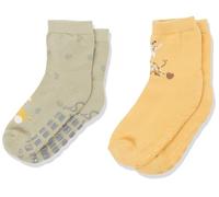 Sterntaler 2er-Pack ABS-Socken Safari 17 gelb/grün