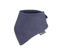 Sterntaler Baby Halstuch Waffelpique - Unisex Halsbedeckung für Babys aus Viskose -Mix - Halstuch Baby mit Klettverschluss und Frotteerücken - graublau, 1