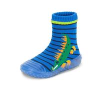 Sterntaler Baby - Jungen Adventure-Socks, Socke mit Gummisohle, Wasserschuh, Größe: 29/30, Blau