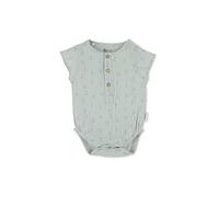 Sterntaler Baby Jungen Baby Body Body Palme - Body Baby, Baby Wickelbody, Baby-Bodies - aus Baumwolle mit Druckknöpfen - mittelgrün, 56