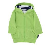 Sterntaler Baby Jungen Baby Jacke Babyjacke Wiese - Babykleidung, Strickjacke, Sweatjacke mit Reißverschluss - waschbar - hellgrün, 68