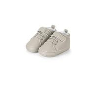 Sterntaler Baby Jungen Baby Sneaker Baby-Schuh - Baby Sneaker, Babyschuhe - Low-Top Babyschuh mit Kunststoff Sohle - hellgrau, 22