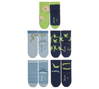 Sterntaler Baby Jungen Baby Socken 5er-Pack Söckchen - Babysocken, Babykleidung, Baumwollsocken Baby mit Tiermotiven - waschbar - marine, 22