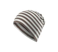 Sterntaler Baby Jungen Beanie Baby GOTS Slouch-Beanie Mütze - Beanie Baby, Kinderbeanie - aus Singlejersey mit Streifen - braun, 45