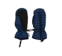 Sterntaler - Fäustlinge STREIFEN mit Reißverschluss in marine Gr.122/128