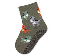 Sterntaler Baby - Jungen Fliesen Socken Baby Fli Fli Soft Dinos, Spinat, 18