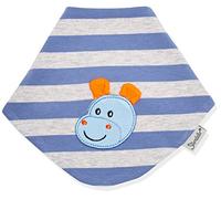 Sterntaler Baby - Jungen Halstuch 4001650, Gr. 1, Blau (eisblau 345)