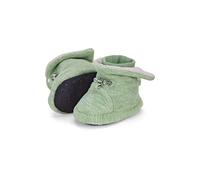 Sterntaler Baby Jungen Hausschuhe Baby Baby-Stiefel Melange Babyschuh - Hausschuhhe Baby - Mid-Top Babyschuh mit Gummi Sohle - grün, 16