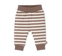 Sterntaler Baby Jungen Hose Baby GOTS Hose Emmi - Baby Hose, Kinder-Hose, Baby-Hose - mit "Mitwachsbund" und Stickerei - braun, 50