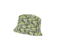 Sterntaler Baby Jungen Hut Baby Wende-Fischerhut Blätter - Baby Hut, Kopfbedeckung Baby - aus Baumwolle - dunkelgrün, 49