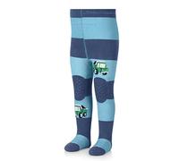 Sterntaler Baby Jungen Krabbelstrumpfhose Krabbelstrumpfhose Bagger - Babystrumpfhose, Krabbelstrumpfhose - aus Baumwolle - blau, 86