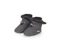 Sterntaler Baby Jungen Melange Babyschuh - Babystiefel, Babystiefelchen - Mid-Top Babyschuh mit Gummi Sohle - anthrazit meliert, 18