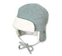 Sterntaler Baby - Jungen Mütze Baby Fliegermütze Feincord, dunkeltürkis, 51
