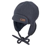 Sterntaler Baby - Jungen Mütze Baby Fliegermütze Streifen, Blau, 41