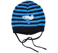 Sterntaler Baby - Jungen Mütze Strickmütze 1701715, Gr. 39, Blau (Marine 300)