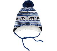 Sterntaler Baby - Jungen Mütze Strickmütze 4701756, Gr. 47, Blau (Atlantik 307)
