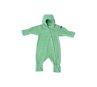 Sterntaler Baby Jungen Overall - aus Microfleece mit Stickerei und Reißverschluss - grün, 68