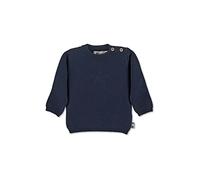 Sterntaler Baby Jungen Pullover Baby Strick GOTS Strick Stern Pullover - Pullover Strick Baby - mit Stern Stickerei und Knopfleiste - Marine, 62