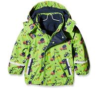 Sterntaler Baby - Jungen Regenjacke mit Innenjacke Regenjacke, Grün, 74