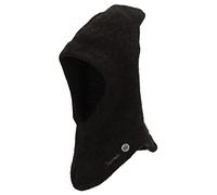 Sterntaler Baby Jungen Schalmütze - Kleinkinder Mütze - aus Merino Wolle (sehr weich) - anthrazit meliert, 45