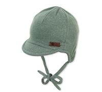 Sterntaler Baby - Jungen Schirmmütze Baby Schirmmütze Streifen, Grün, 43