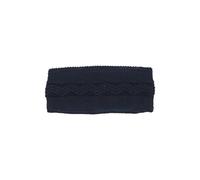 Sterntaler Baby Jungen Stirnband Baby Strick Rippenmuster Winter-Stirnband - Baby Stirnband - gefüttert mit Baumwollfleece - marine, 57