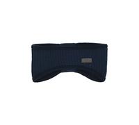 Sterntaler Strick-Stirnband für Jungen und Mädchen mit Fleece-Futter, Alter: 4-7 Jahre, Größe: 55/57, Blau (Marine)