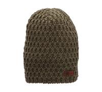 Sterntaler Baby Jungen Strickmütze Baby Strickmütze Strukturmuster Mütze - Baby Strickmütze - gefüttert mit Microfleece - dunkelgrün, 51