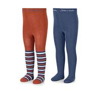 Sterntaler Baby Jungen Strumpfhose Baby Kleinkind Strumpfhose Doppelpack Babystrumpfhose hellbraun, 68