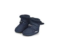 Sterntaler Baby Jungen Uni Babyschuh - Babystiefel, Babystiefelchen - Mid-Top Babyschuh mit rutschfester Gummi Sohle - marine, 18