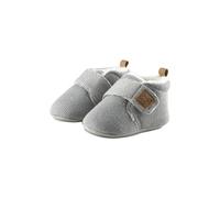 Sterntaler Babykrabbelschuh Strick Unisex - Baby Schuhe in Strickoptik - Krabbelschuhe Baby aus langlebigem Material, mittelgrau, 16