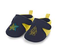 Sterntaler Baby-Krabbelschuh, Baby Jungen Hausschuhe, Blau (Marine 300), 17/18 EU (6-9 month Baby UK)