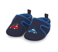 Sterntaler Baby-Krabbelschuh, Baby Jungen Hausschuhe, Blau (Marine 300), 17/18 EU (6-9 month Baby UK)