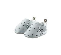 Sterntaler Baby Krabbelschuh bedruckt mit Blätter, Jungen - Baby Schuhe mit aufgenähter und rutschfester Sohle - gefüttert mit Frottee und aus langlebigem Material, helltürkis, 18