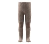 Sterntaler Baby Krabbelstrumpfhose Unisex - Anti-Rutsch-Noppen an Knie, Spann und Sohle - Krabbelhose Baby - braun melange, 80