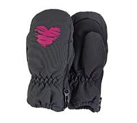 Sterntaler - Fausthandschuhe HERZ in eisengrau Gr.92/98