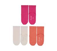 Sterntaler Baby-Mädchen 3er-Pack Uni Söckchen, pink, 26