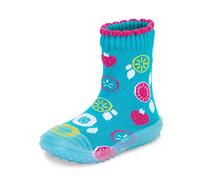Sterntaler Baby - Mädchen Adventure-Socks, Socke mit Gummisohle, Wasserschuh