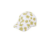 Sterntaler Baby Mädchen Baby Cap Baseball-Cap Blumen - Baby Baseball Cap, Kinder Basecap - aus Jersey Baumwolle mit Print - weiß, 51