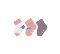 Sterntaler Baby Mädchen Baby Socken Baby-Socke 3er Pack Socken Baby, Babysöckchen zartrosa, 16