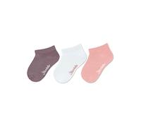 Sterntaler Baby Mädchen Baby Socken Sneaker-Söckchen 3er Pack Socken Baby, Babysöckchen lila, 26