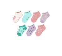 Sterntaler Baby Mädchen Baby Socken Sneaker-Söckchen 7er Pack - Socken Baby, Babysöckchen, Babysocken - aus Baumwolle - zartrosa, 18