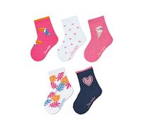 Sterntaler Baby Mädchen Baby Socken Söckchen 5er Pack - Socken Baby, Babysöckchen, Babysocken - aus Baumwolle - pink, 18