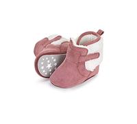Sterntaler Baby Mädchen Baby-Stiefel Farbmix Babyschuh - Babystiefel, Babystiefelchen - Low-Top Babyschuh mit Kunststoff Sohle - lila, 22