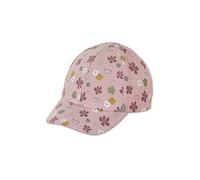 Sterntaler Baby Mädchen Baby Cap Baseball-Cap - Baby Baseball Cap, Kinder Basecap - aus Jersey Baumwolle mit Print - zartrosa, 55