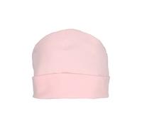 Sterntaler Baby Mädchen Beanie Baby Beanie - Beanie Baby, Kinderbeanie, Babymütze - aus Singlejersey mit Umschlag - rosa, 45