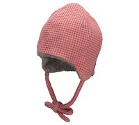 Sterntaler Baby Mädchen Beanie Baby Beanie Waffeloptik Mütze - Beanie Baby, Kinderbeanie - aus Viskose mit Bindeband - rosa, 43