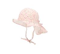 Sterntaler - Sommerhut FLORA mit Nackenschutz in rosa Gr.45